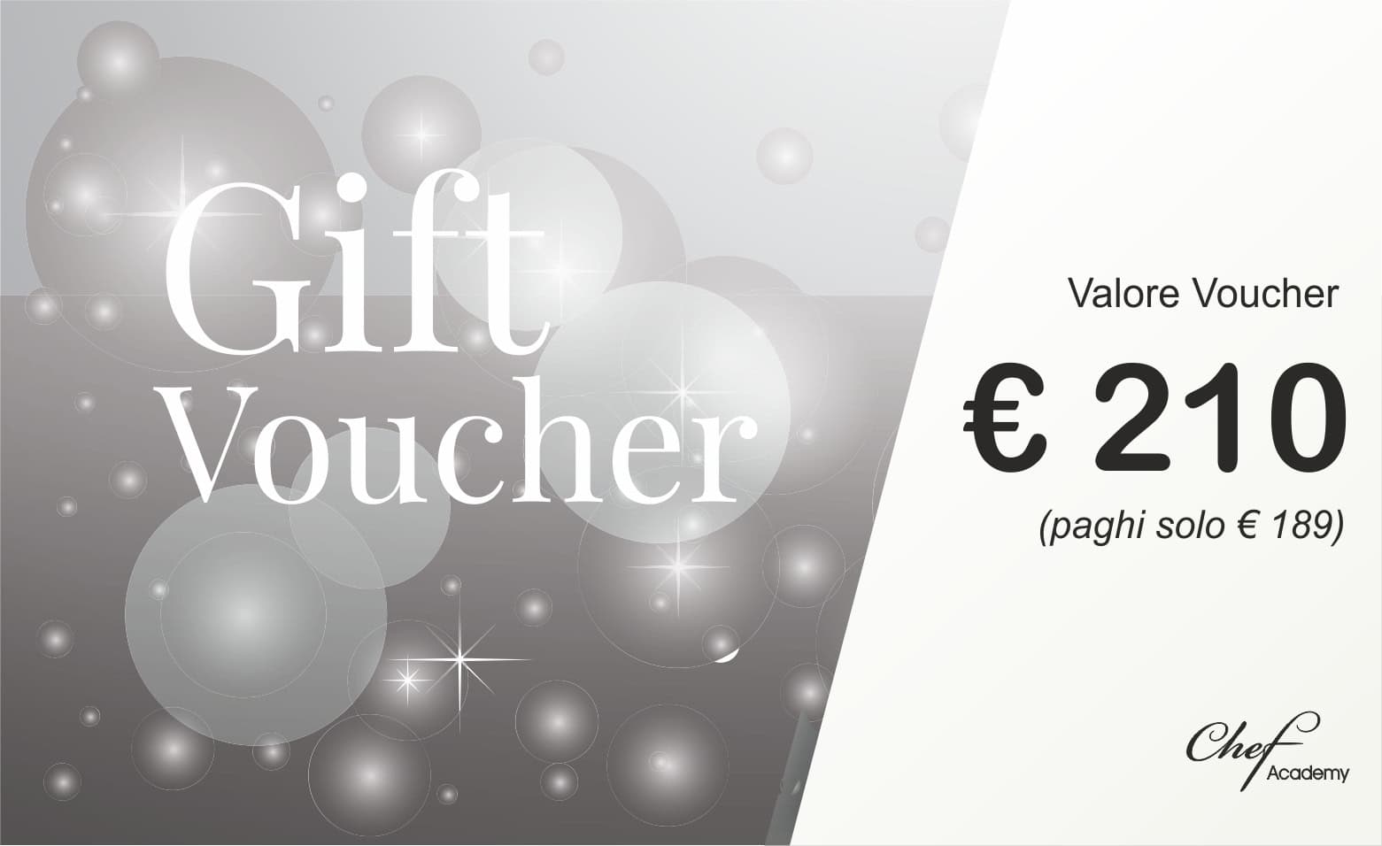VOUCHER SILVER - 210 €