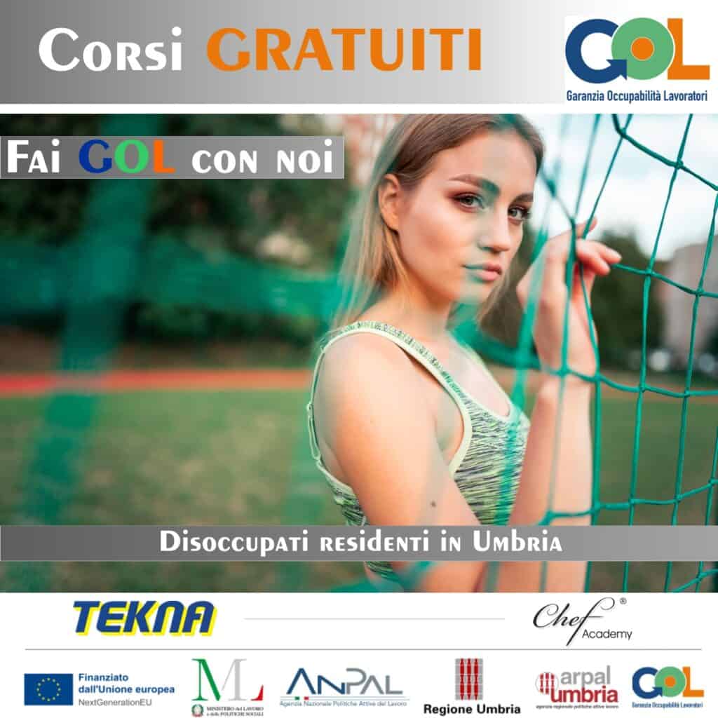 Programma GOL Chef Academy Umbria