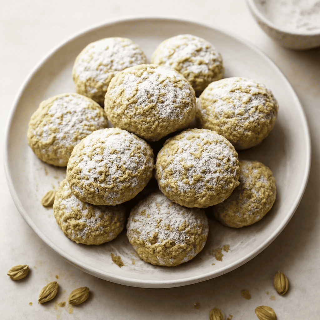 Amaretti al pistacchio