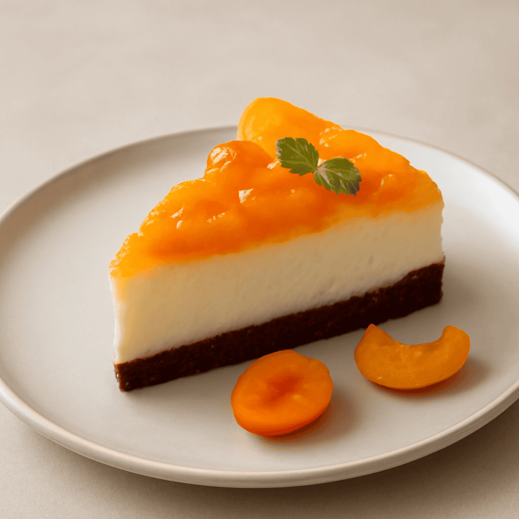 Apricot chessecake