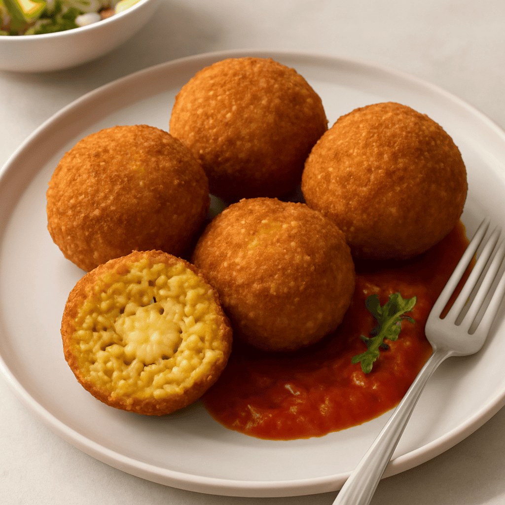 Arancini (o arancine) di riso siciliane