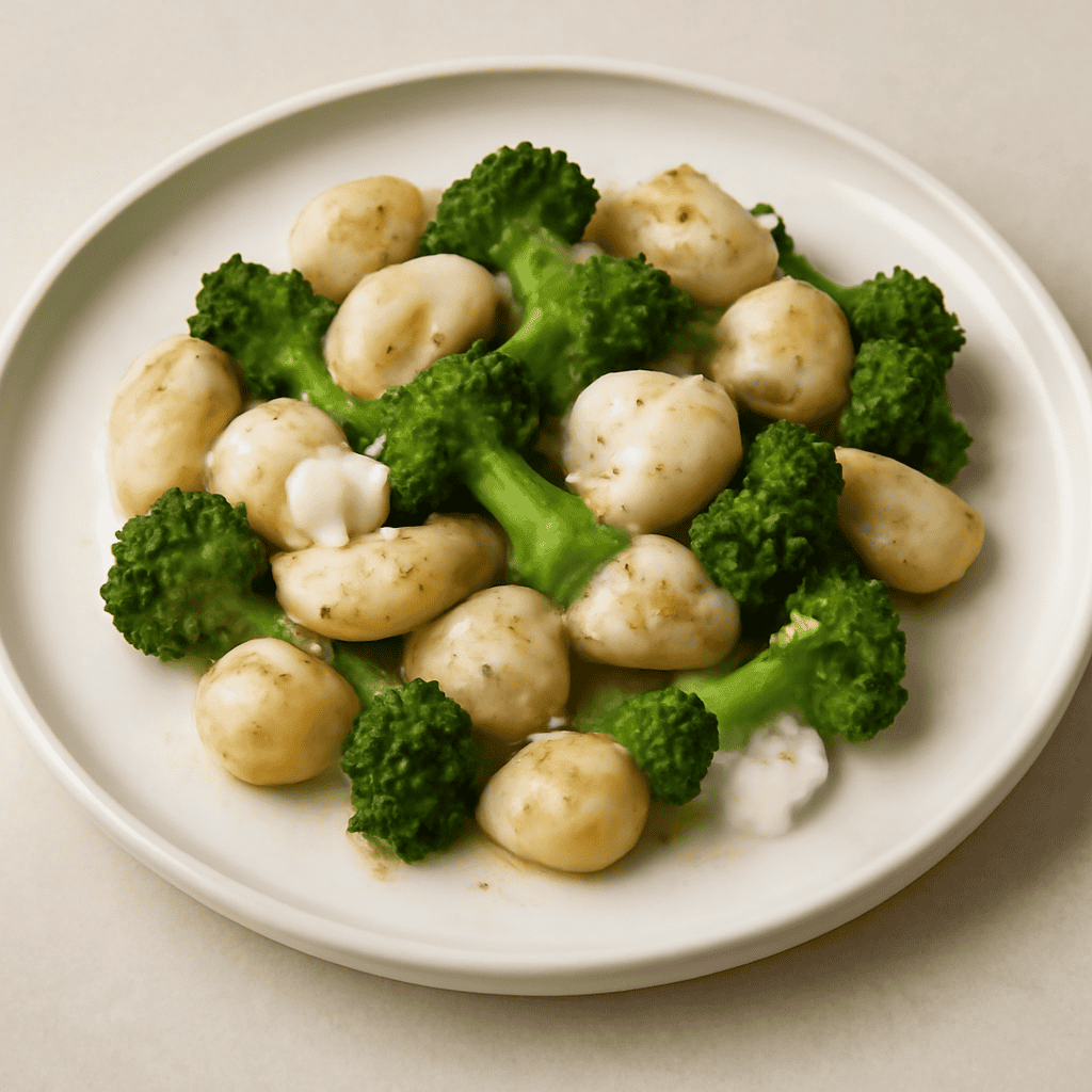 Baby napoli con broccoletti
