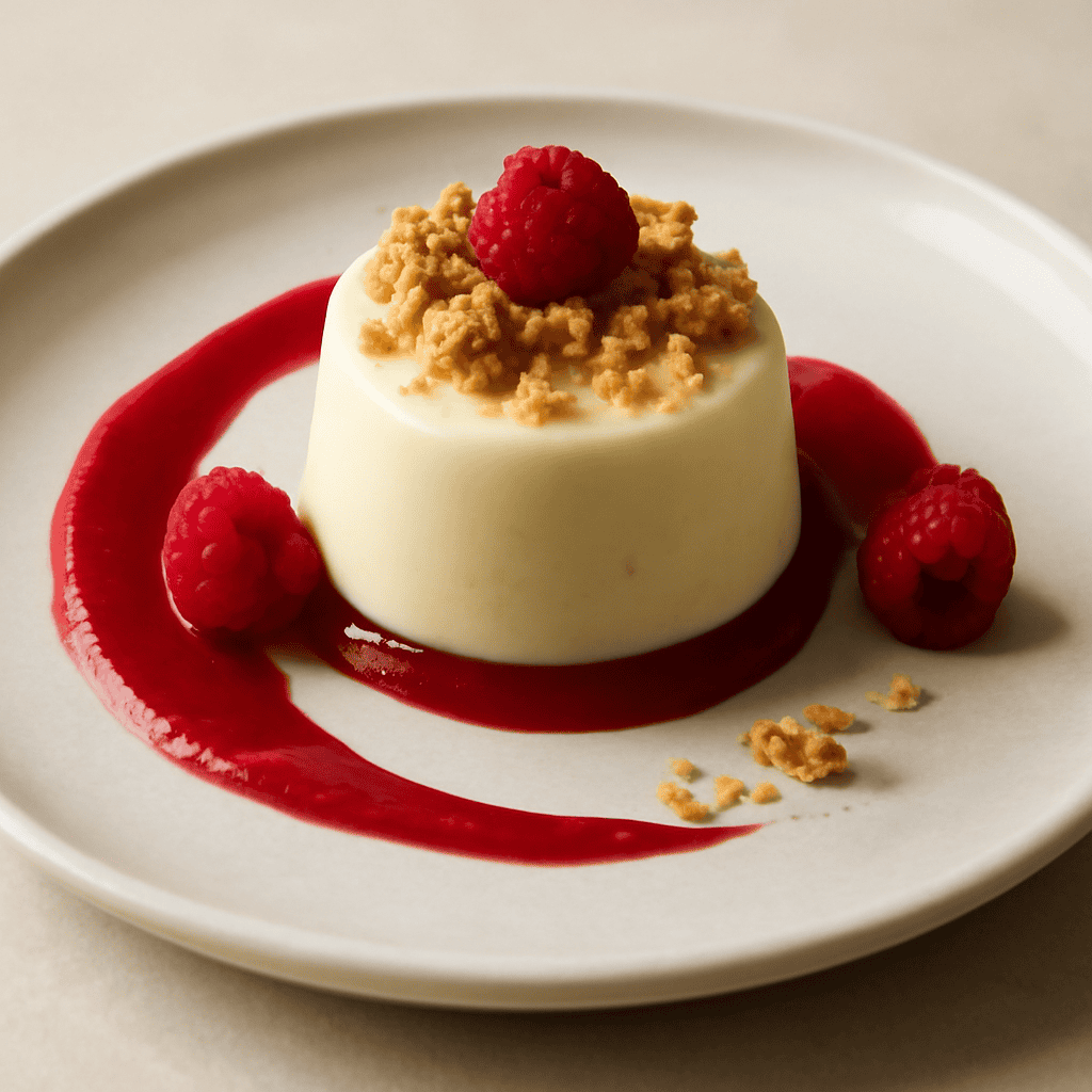 BAVARESE AL CIOCCOLATO BIANCO