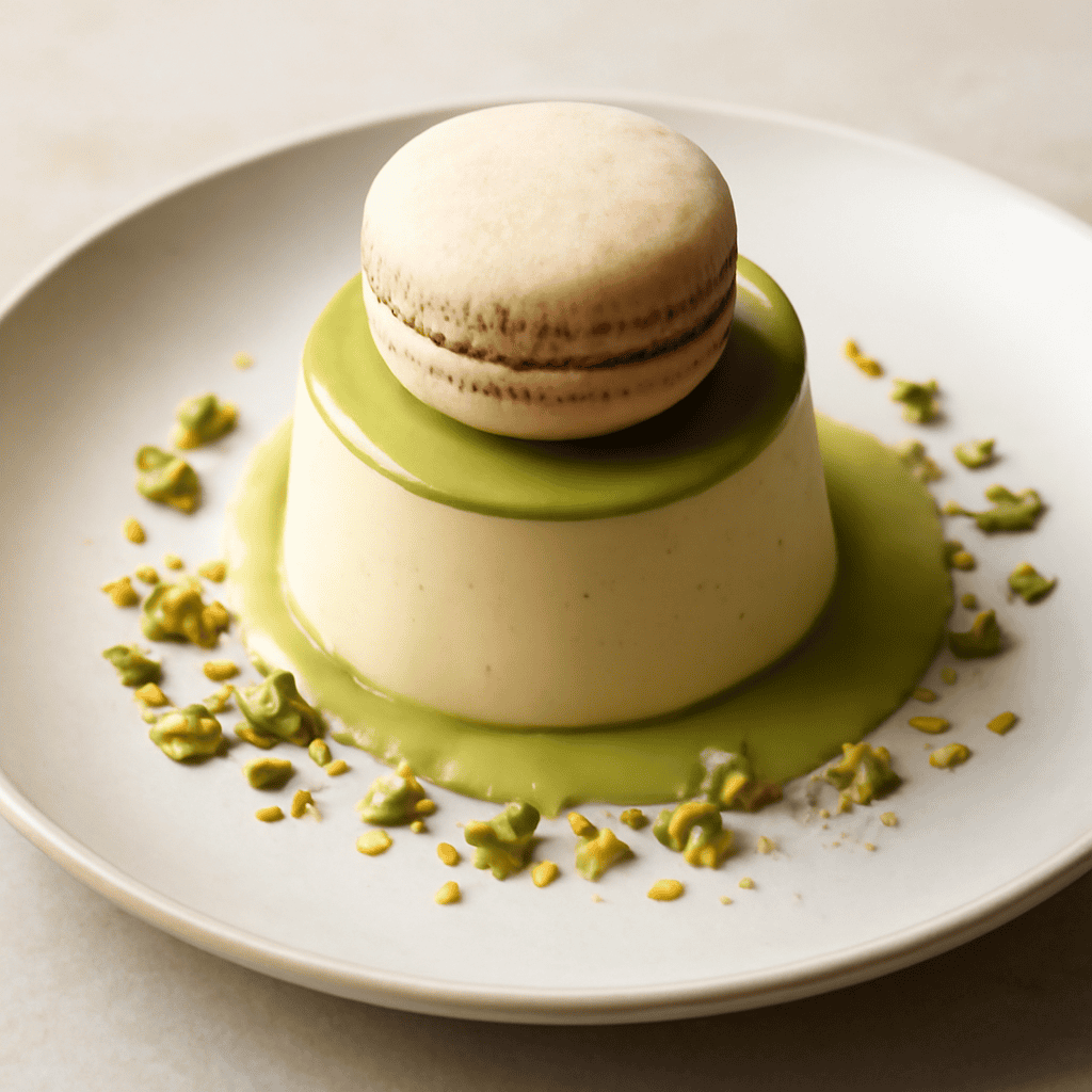 BAVARESE VANIGLIA E PISTACCHIO