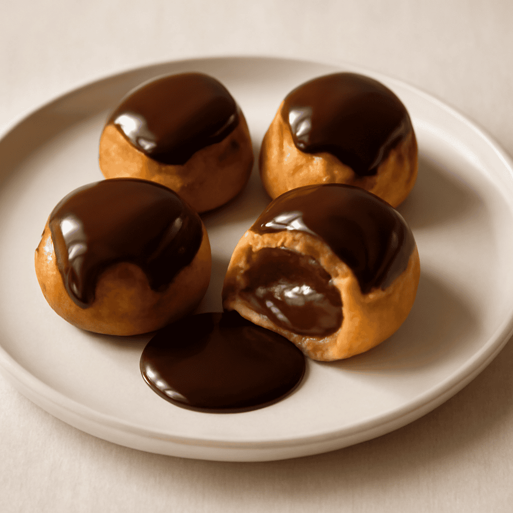 Bignè al cioccolato