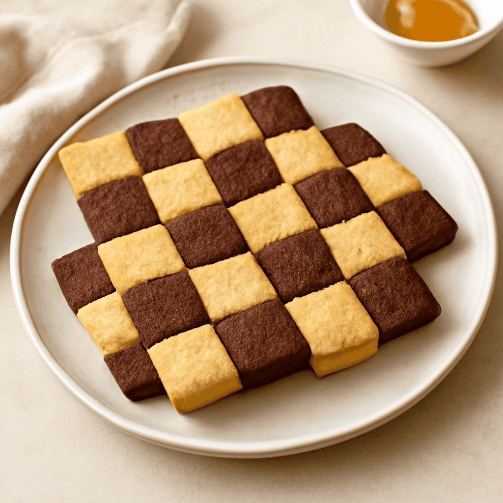 Biscotti a scacchiera
