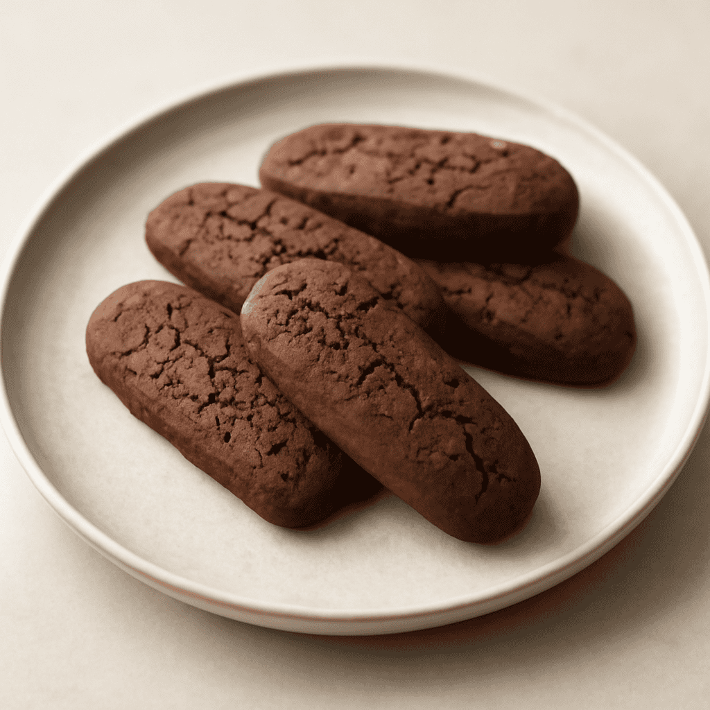 biscotti sable’ al cioccolato