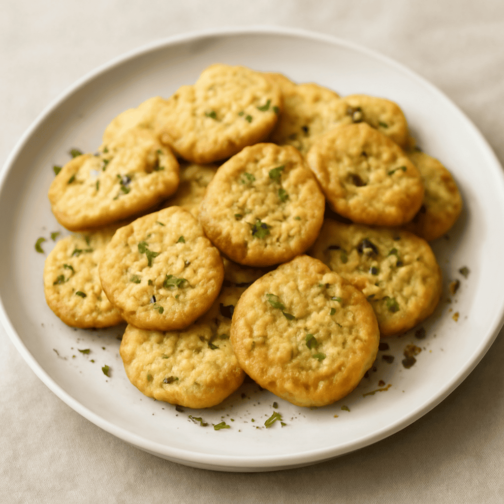 Biscottini al Parmigiano e Pistacchi