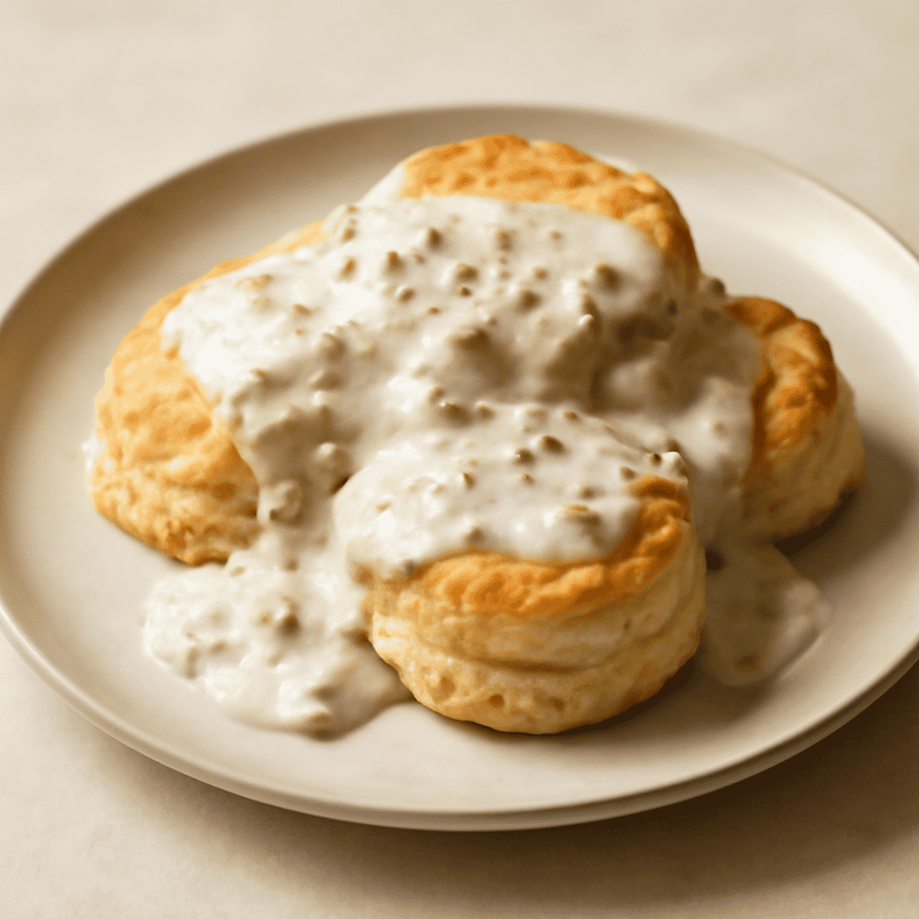 Biscuits and gravy