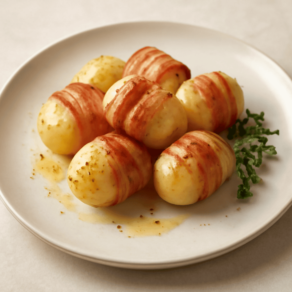 Bocconcini di patate formaggio e pancetta