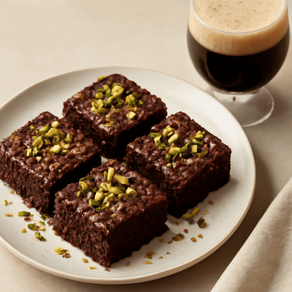 Brownies alla birra e cioccolato