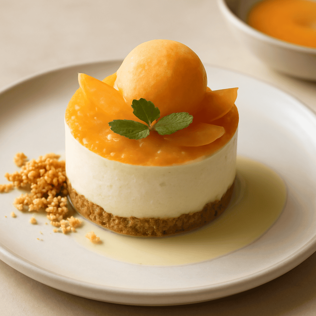 Cheesecake al melone