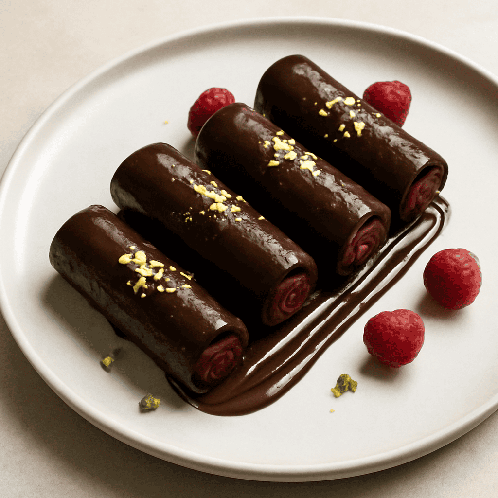 Cilindri di cioccolato