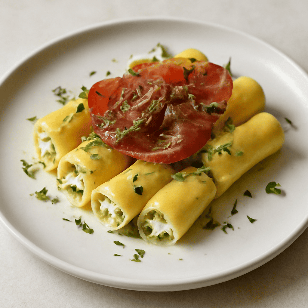 Cilindri Speck con Mascarpone alle erbe