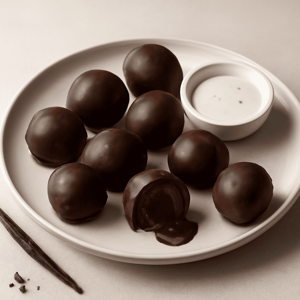 Cioccolatini con ripieno di mou