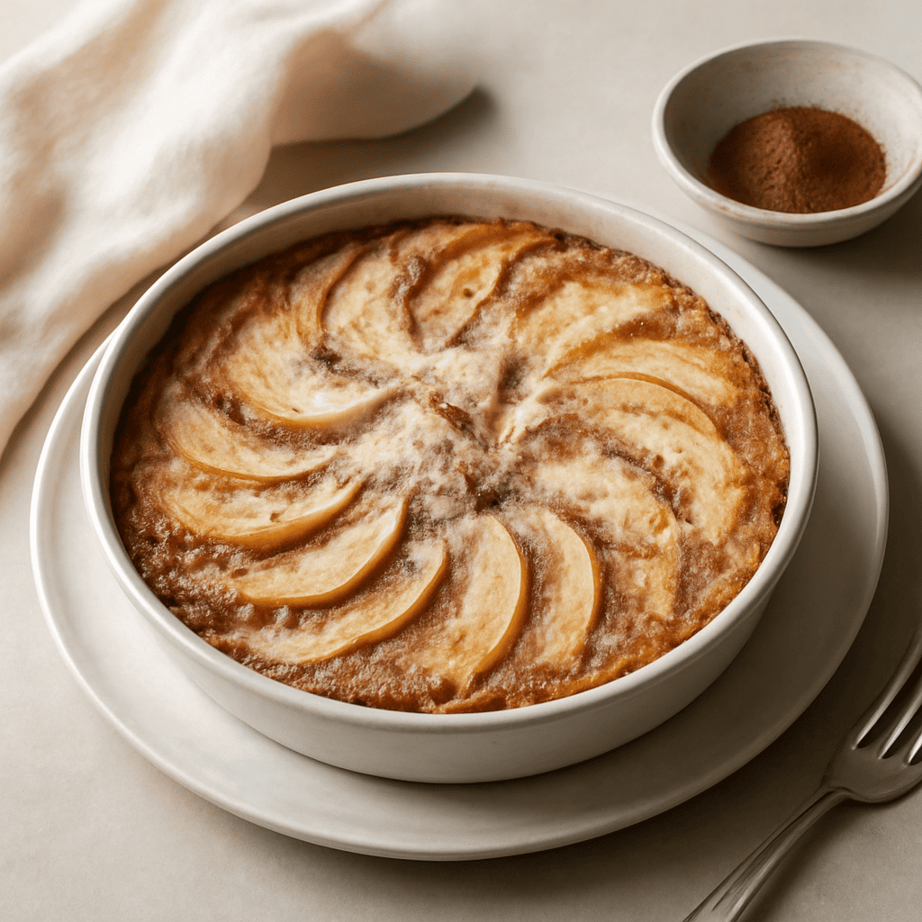 Clafoutis speziato di mele