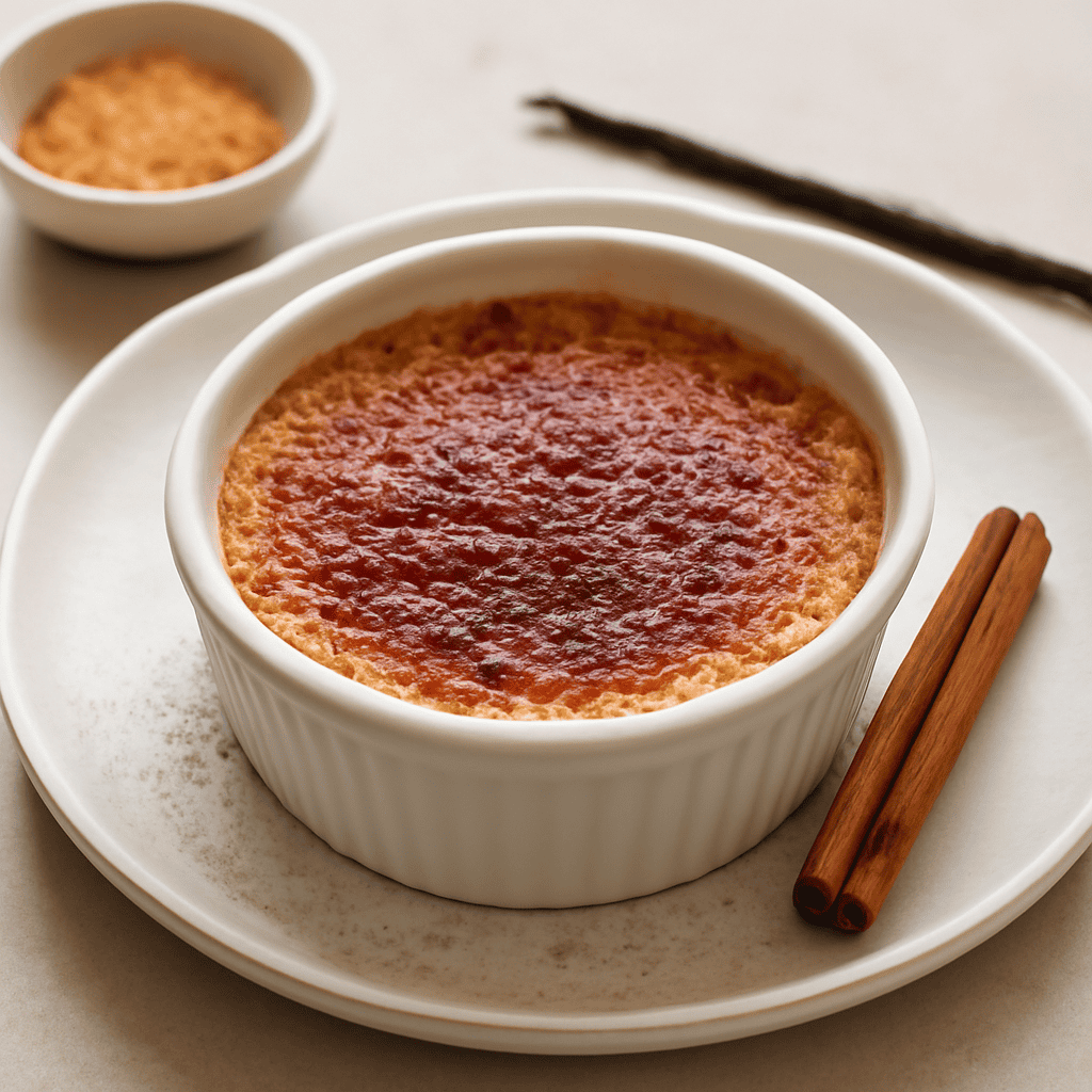Creme brulée alla cannella
