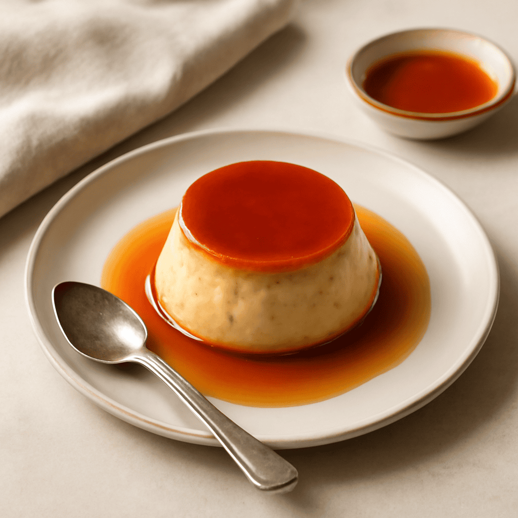 creme caramel all’amaretto