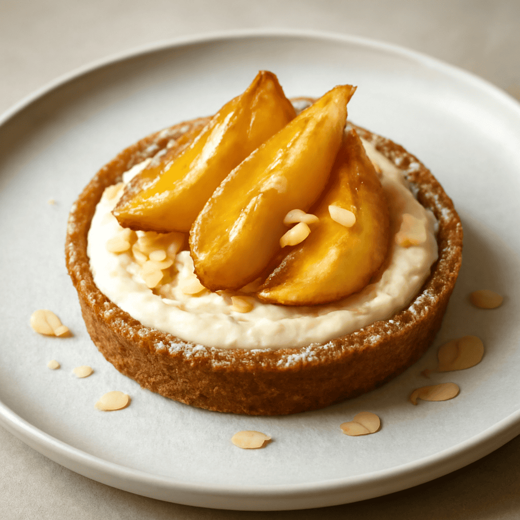 croccante con ricotta e pere