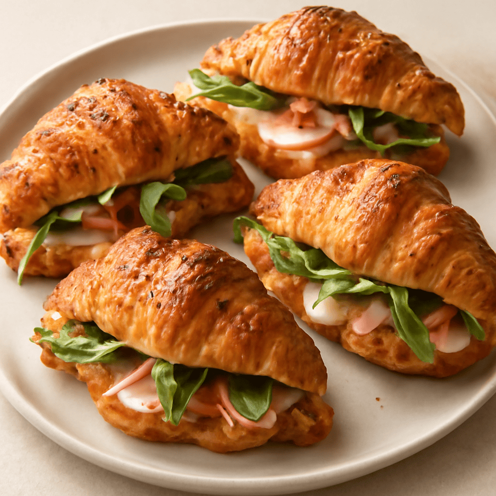 Croissant salati farciti