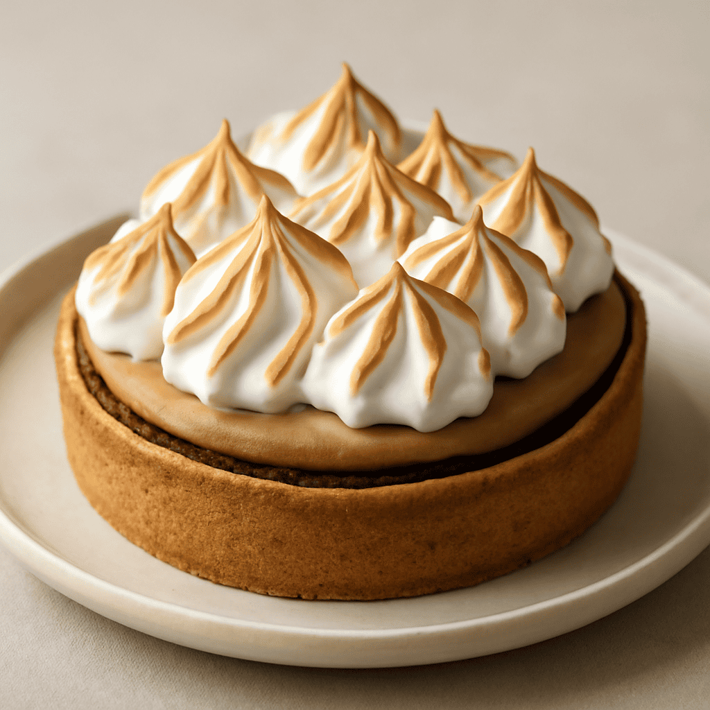 Crostata Al Caffè Meringata