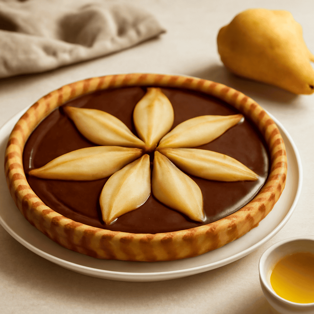 Crostata cioccolato e pere