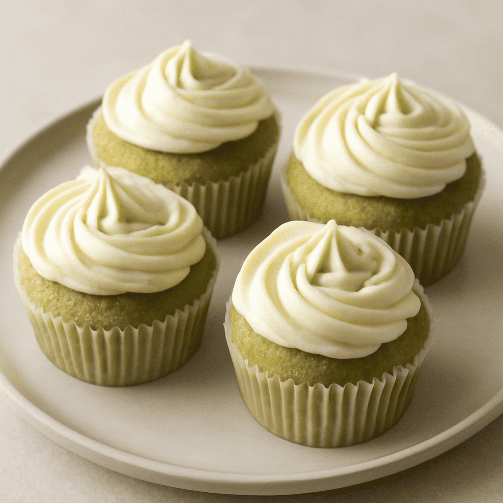 Cupcake al tè verde