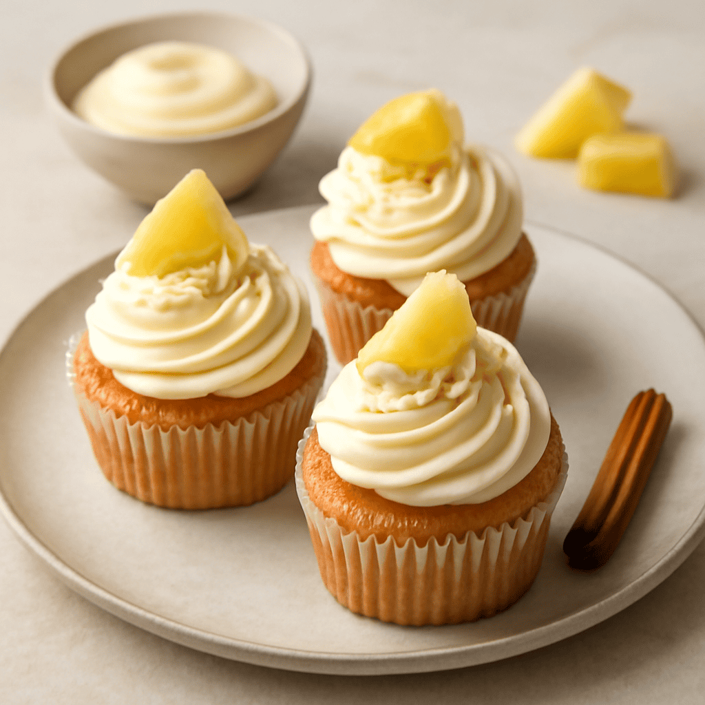 Cupcakes Ananas e Cannella