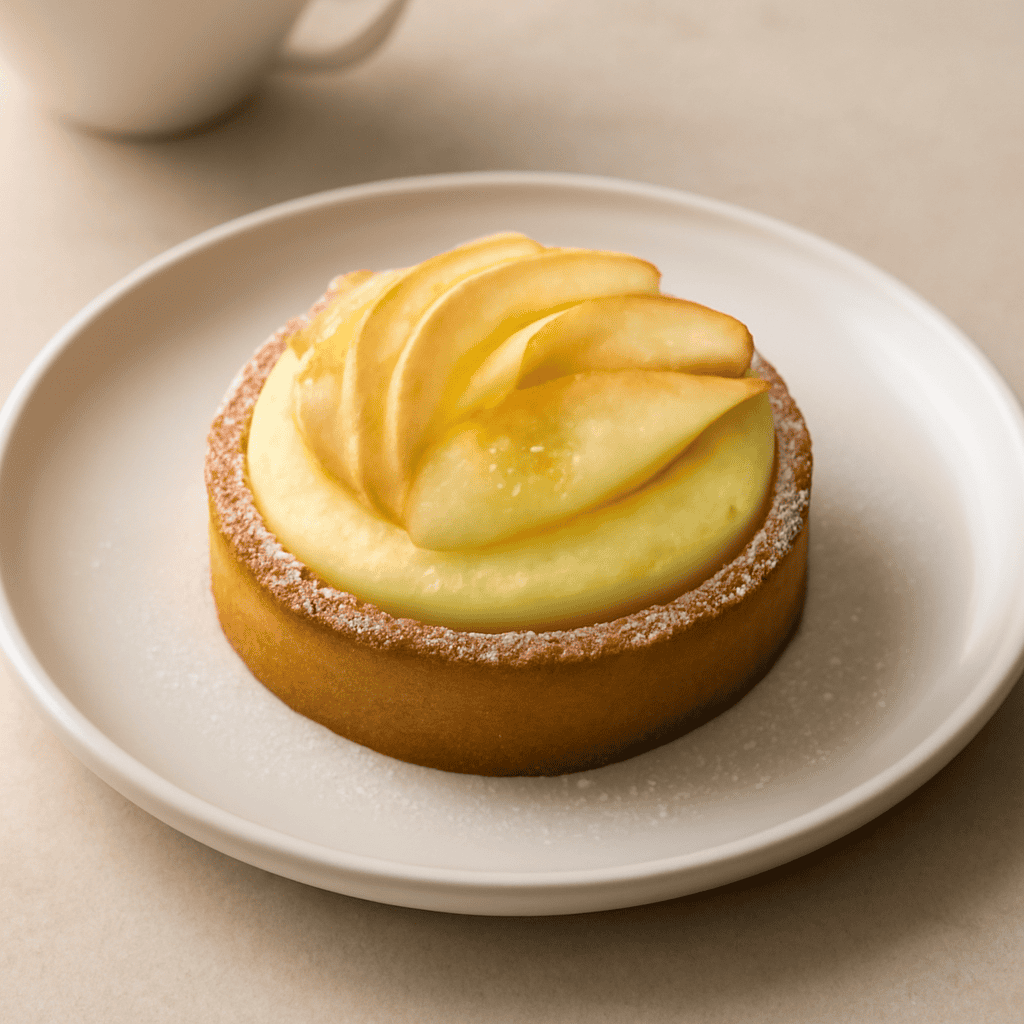 Delizia con crema di limone e mele