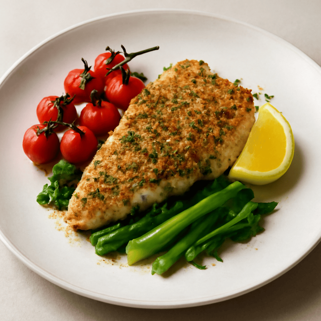 Filetto di orata con panatura croccante
