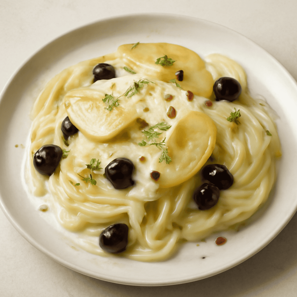 Finocchi alle pere con salsa al mascarpone