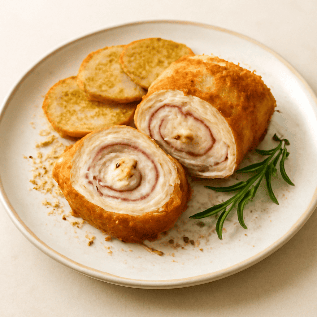 GIRELLE DI POLLO ALLA SCAMORZA