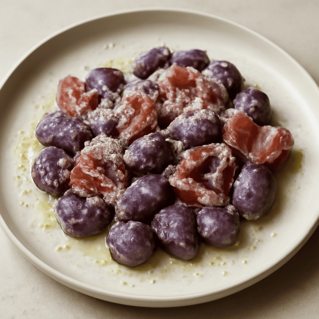 Gnocchi al topinambur