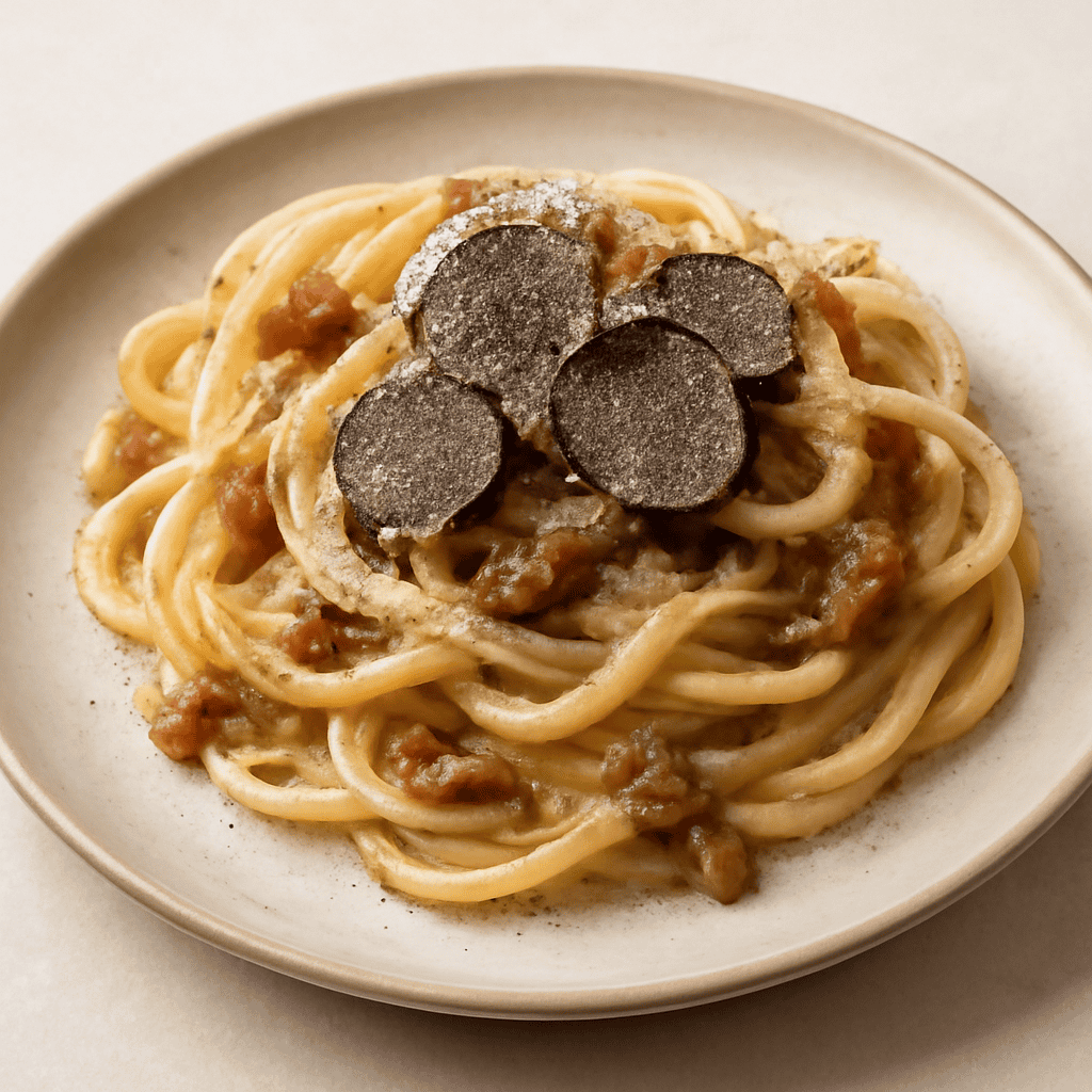 Gricia al tartufo