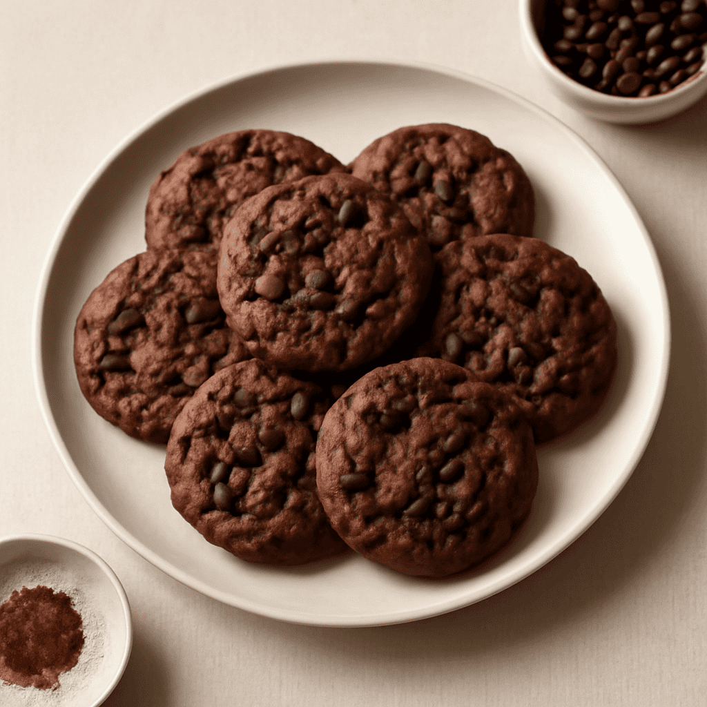 Hot chocolate cookies