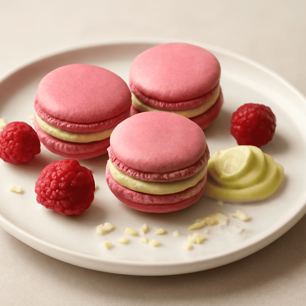 Macarons lampone