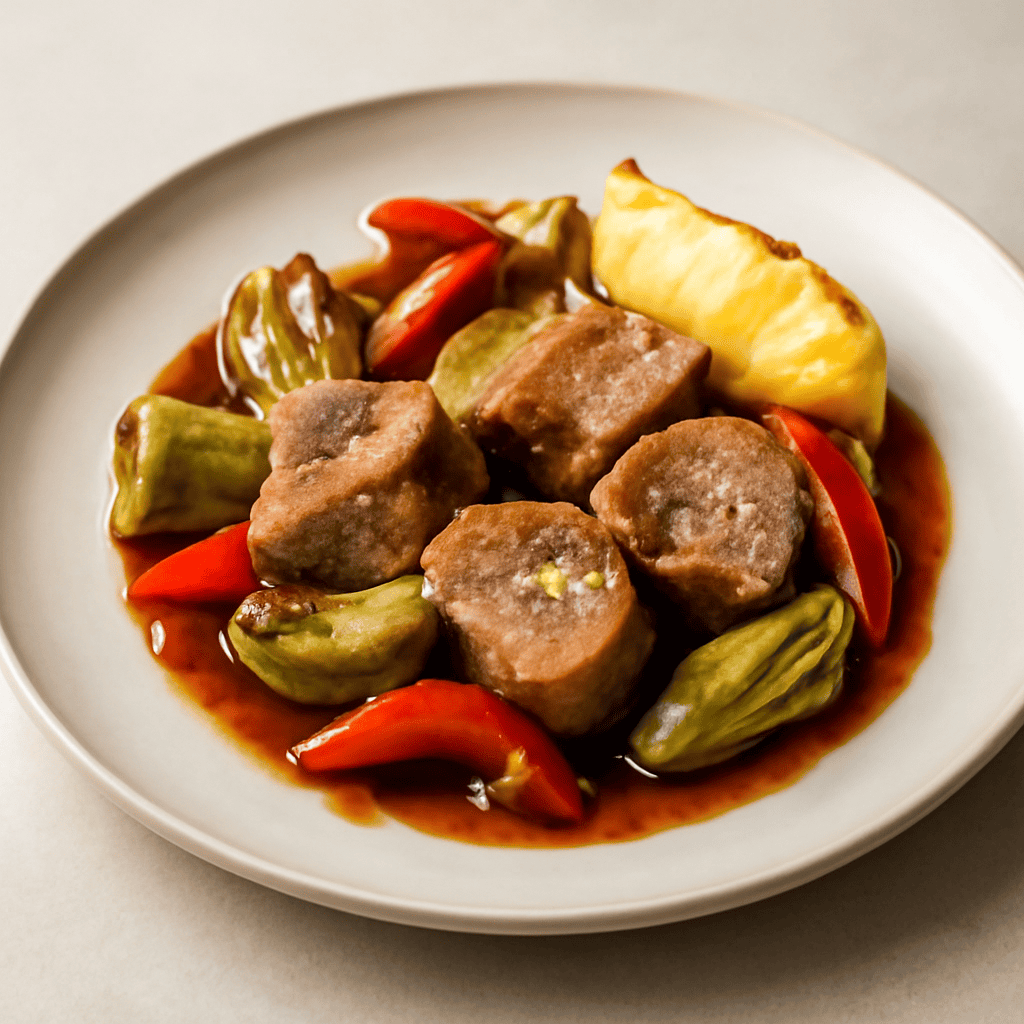 Maiale in agrodolce