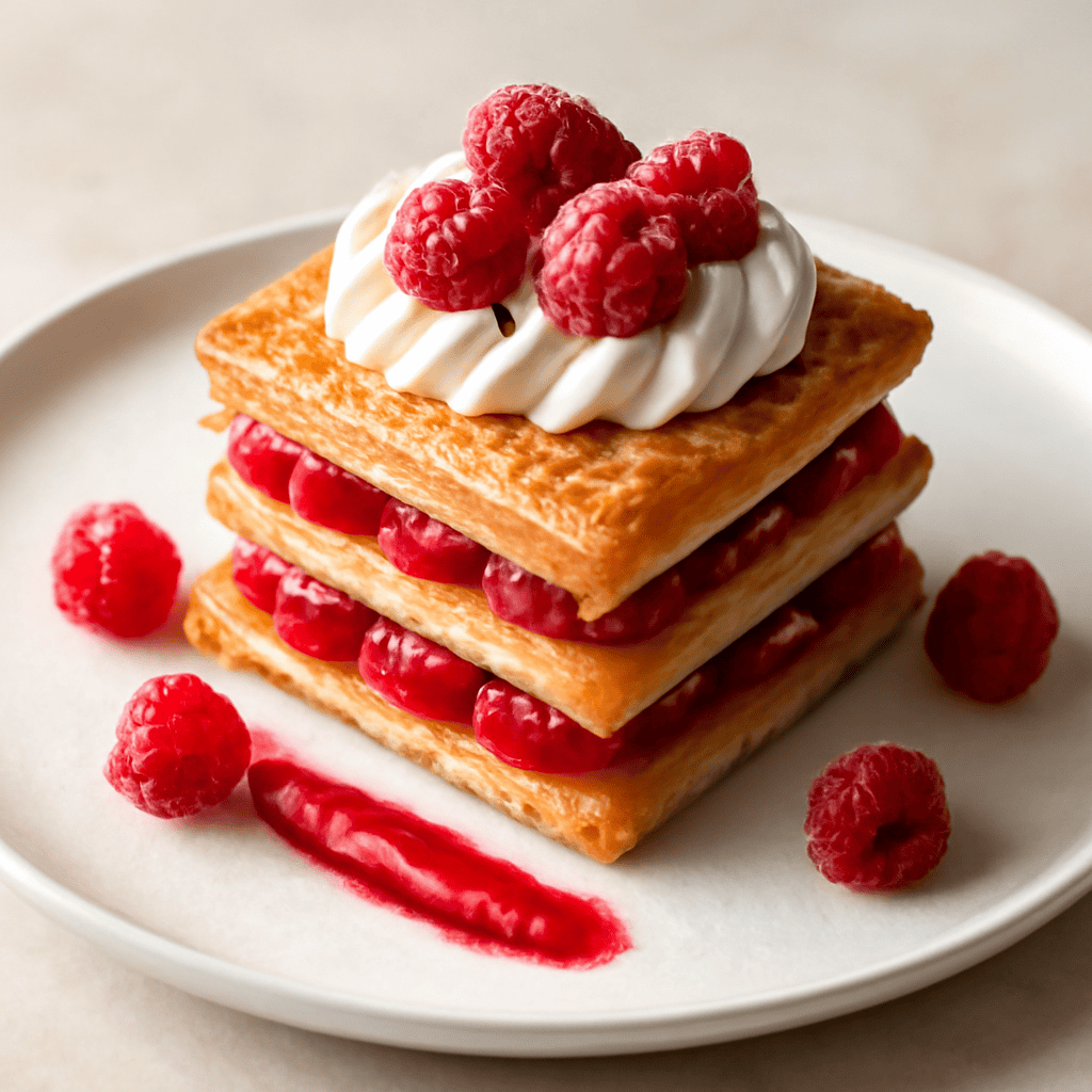 Millefoglie al lampone
