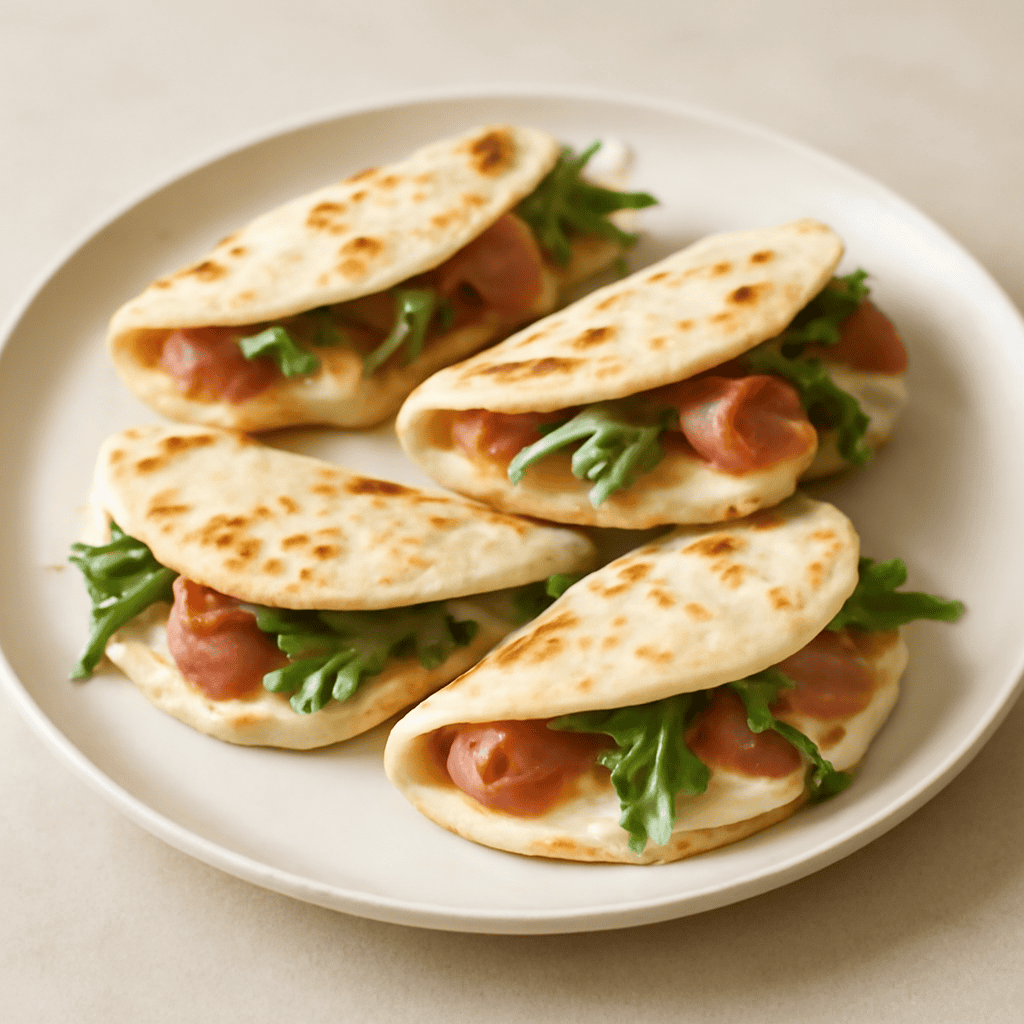 Mini piadine farcite