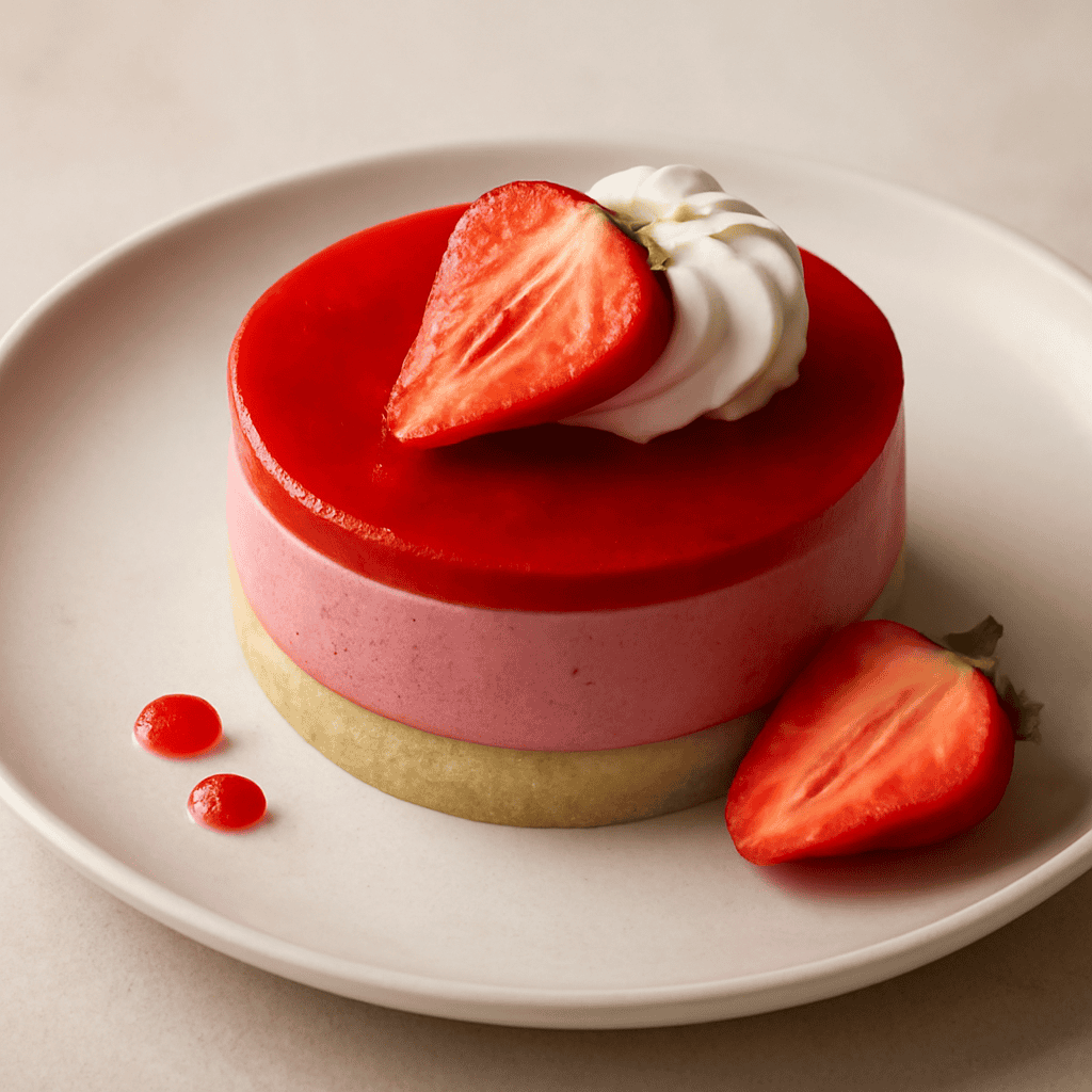 Minitorta alla fragola
