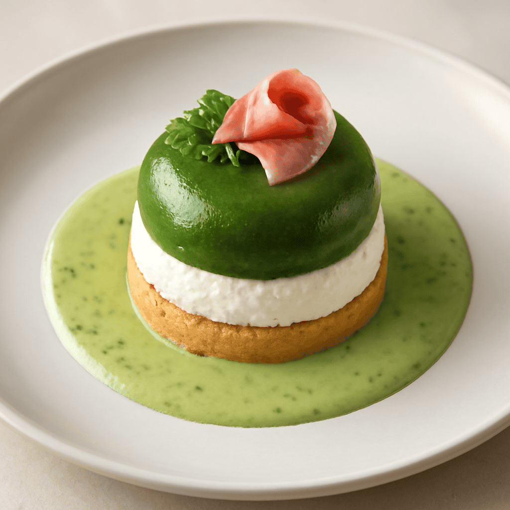 MOUSSE ALLA RICOTTA E BAVARESA AGLI SPINACI