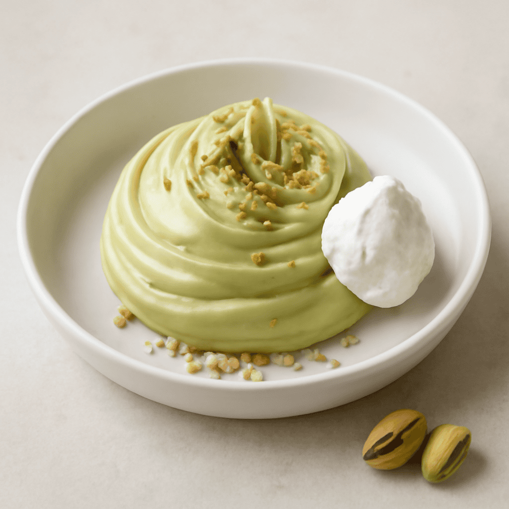 mousse pistacchio