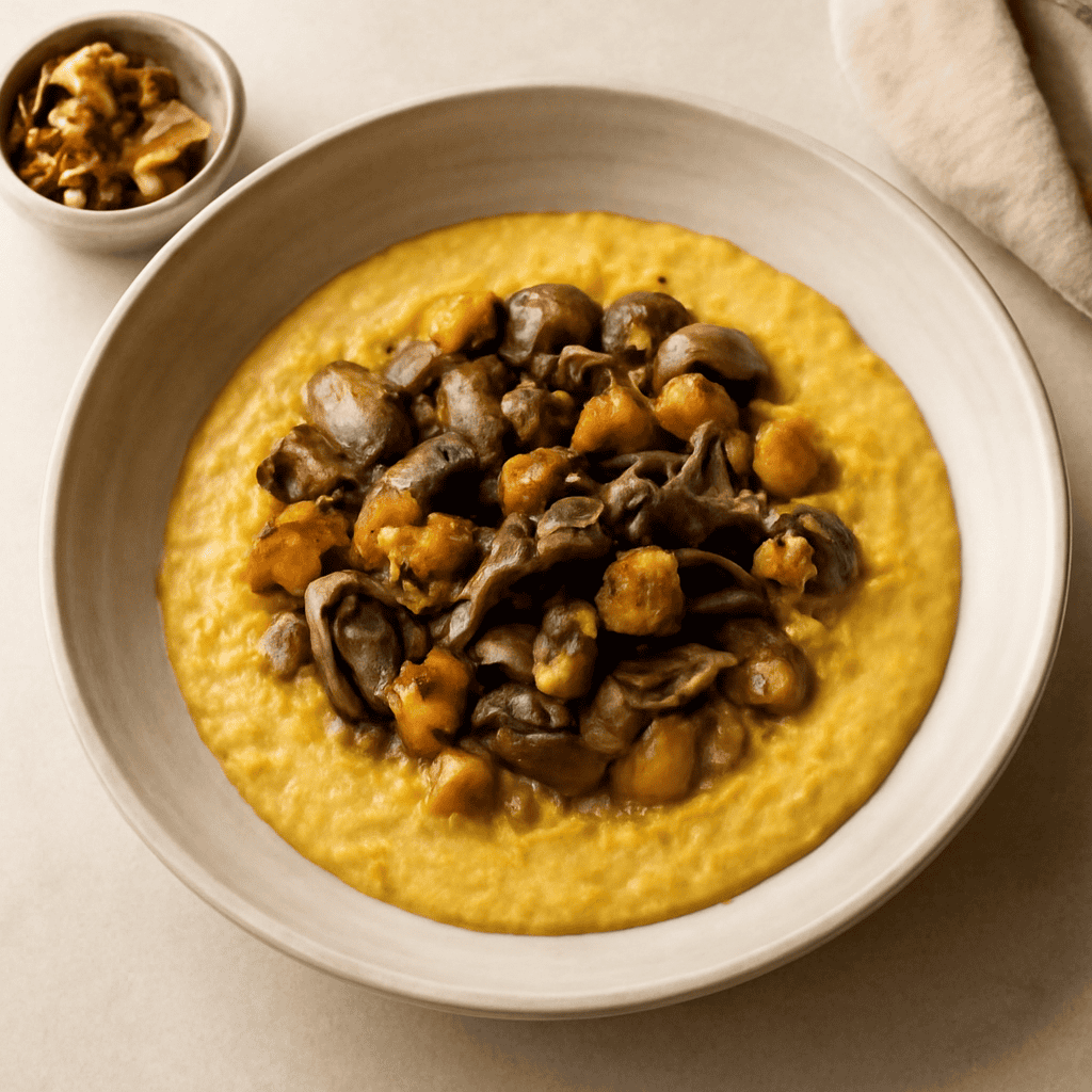 mushrooms porridge