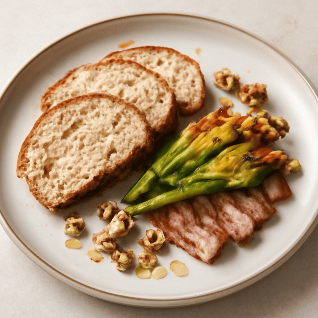 Pane alla ricotta e noci