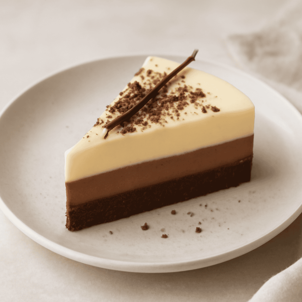 Panna cotta ai tre cioccolati