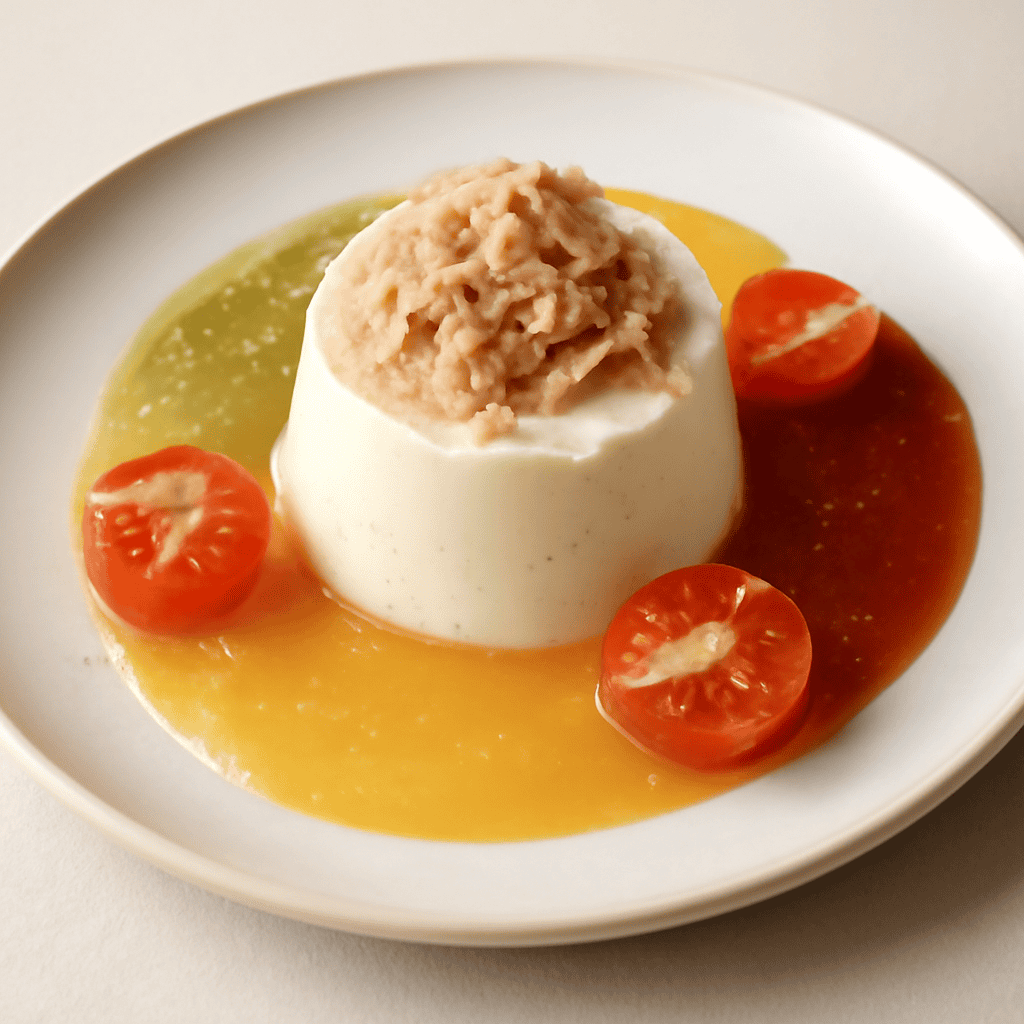 Panna cotta al tonno