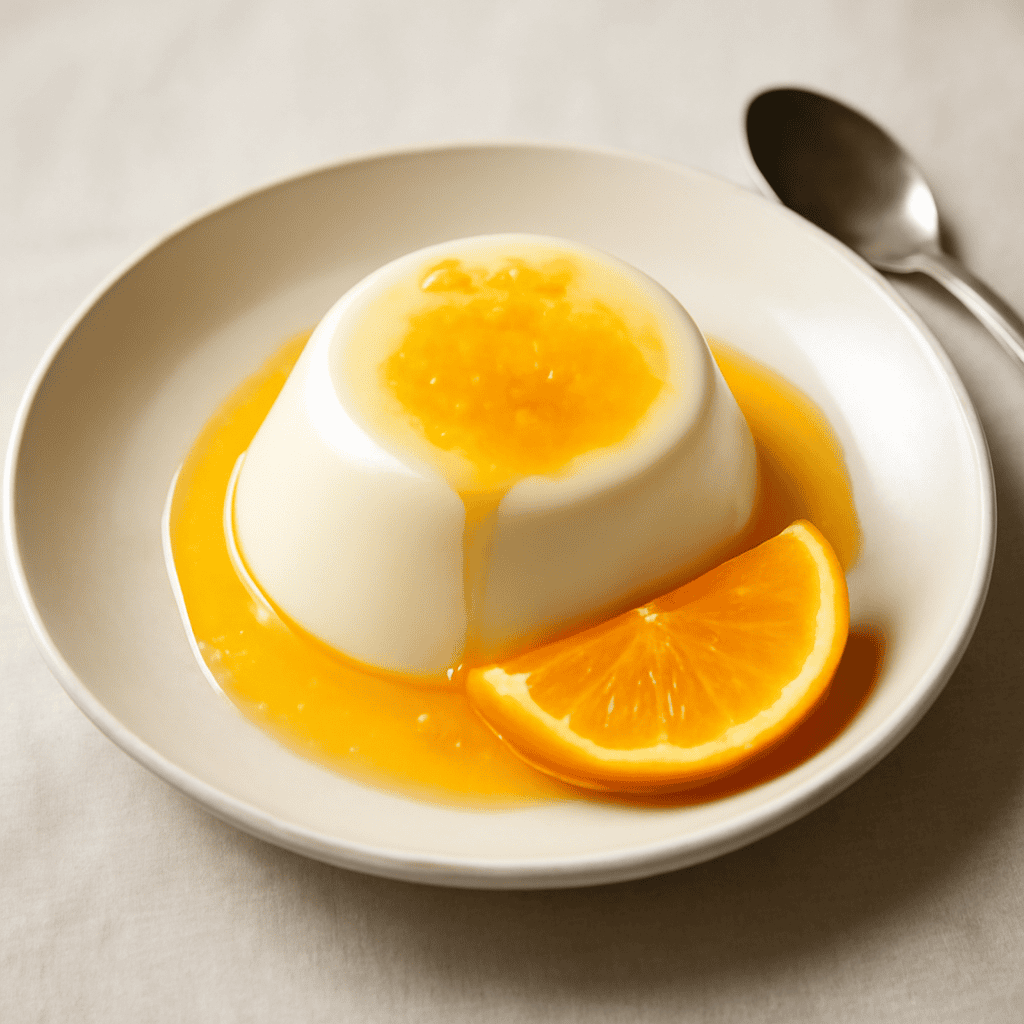 Panna cotta vegan