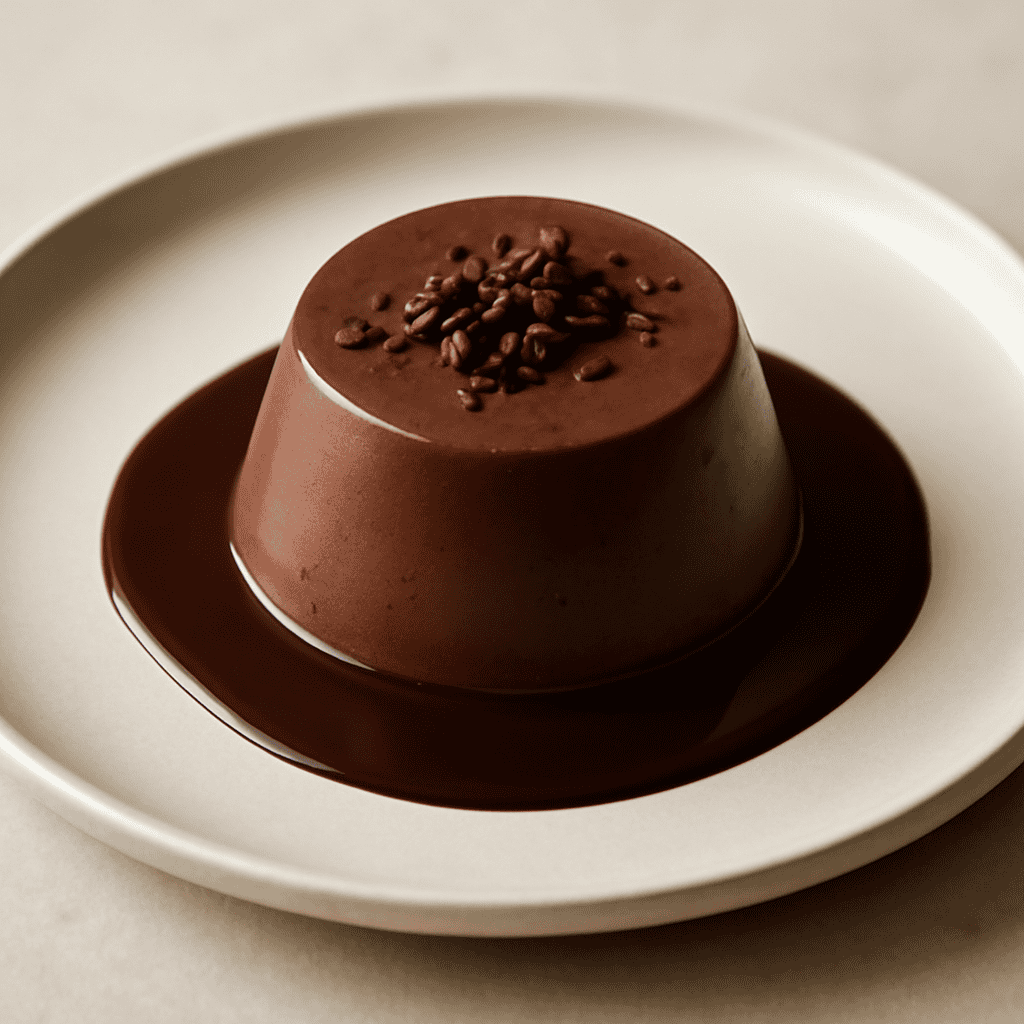 Pannacotta al cioccolato