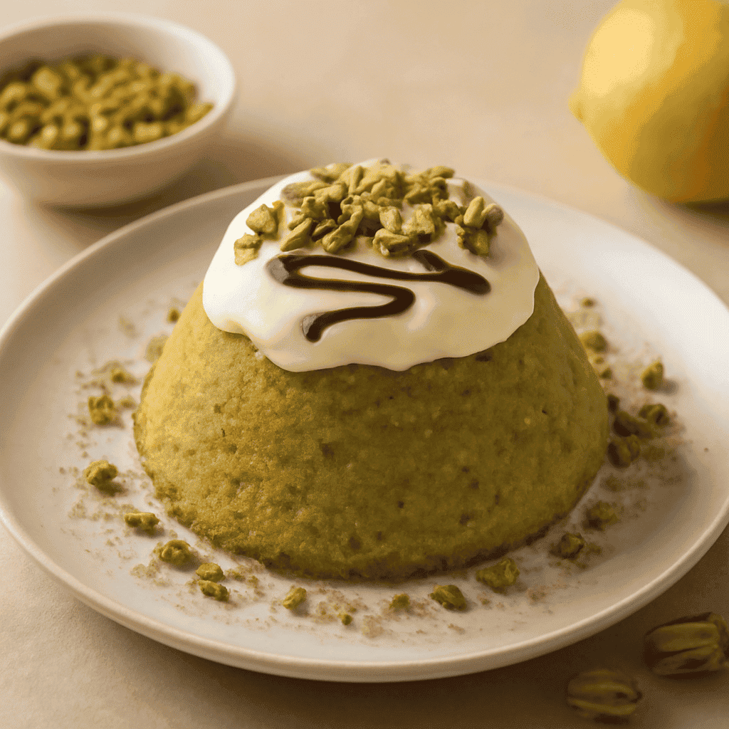 PARROZZO AL PISTACCHIO