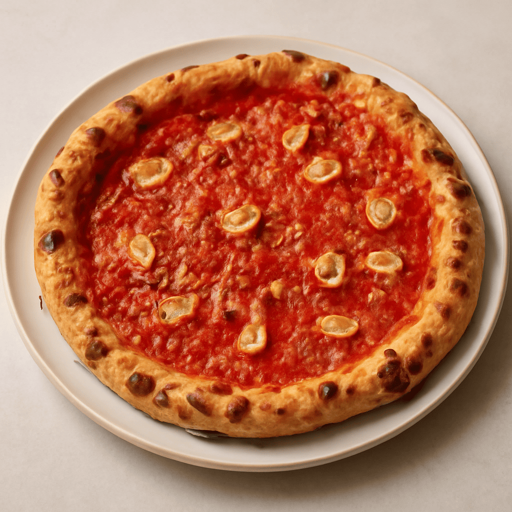 PIZZA AGLIO, OLIO E PEPERONCINO